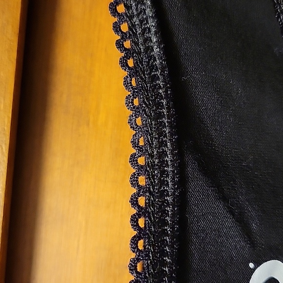 SO Scoop Neck Cropped Cami Tank Top Black Size XL - Picture 3 of 3